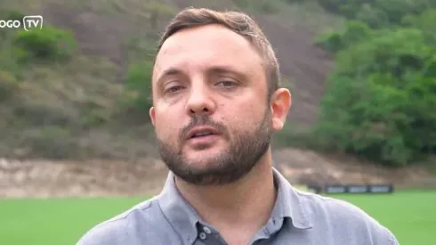 Foto: Reprodução / Botafogo TV - diretor de futebol do Botafogo, André Mazzuco