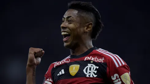 Foto: Alexandre Loureiro/AGIF – Bruno Henrique foi assunto do dirigente no Palmeiras.
