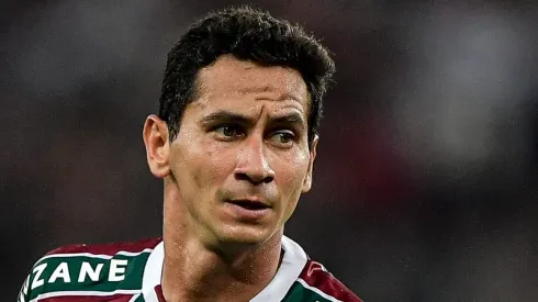 RJ - RIO DE JANEIRO - 24/08/2023 - LIBERTADORES 2023, FLUMINENSE X OLIMPIA - PH Ganso jogador do Fluminense durante partida contra o Olimpia no estadio Maracana pelo campeonato Libertadores 2023. Foto: Thiago Ribeiro/AGIF