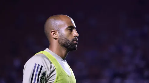 SP – SAO PAULO – 27/09/2023 – BRASILEIRO A 2023, SAO PAULO X CORITIBA – Lucas moura jogador do Sao Paulo durante partida contra o Coritiba no estadio Morumbi pelo campeonato Brasileiro A 2023. Foto: Marcello Zambrana/AGIF
