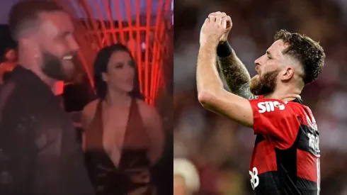 Foto Esq.: Reprodução TikTok e Foto Dir.: Thiago Ribeiro/AGIF - Léo Pereira e Larissa