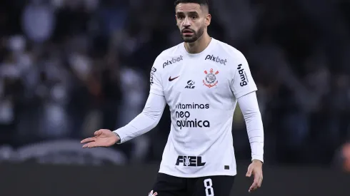 SP – SAO PAULO – 26/08/2023 – BRASILEIRO A 2023, CORINTHIANS X GOIAS – Renato Augusto jogador do Corinthians durante partida contra o Goias no estadio Arena Corinthians pelo campeonato Brasileiro A 2023. Foto: Marcello Zambrana/AGIF
