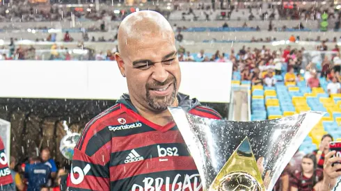 Foto: Paula Reis / Flamengo – Adriano em 2019, dez anos após o título
