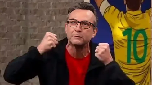 Foto: Reprodução/Band - Neto se alterou por causa de jogador do Corinthians