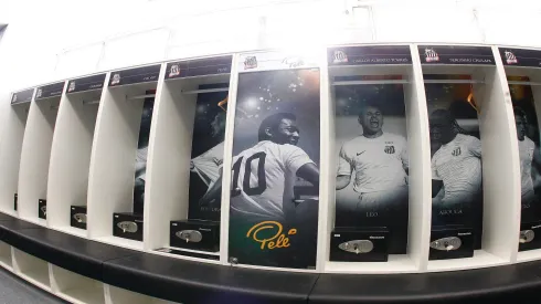 Vestiário do Santos - Foto: Ricardo Saibun/AGIF