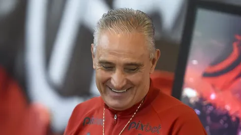 Foto: Marcelo Cortes / CRF – Tite fará sua estreia pelo Mengo
