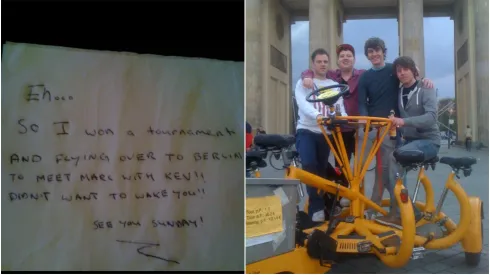 O começo de FIntan Hand no poker (Fotos: Reprodução X @EasyWithAces)