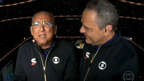 Foto: Reprodução Globo/YouTube – Galvão Bueno e Luís Roberto
