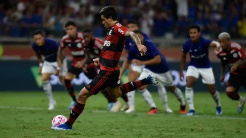 Pedro, atacante do Flamengo (Foto: Marcelo Cortes / CRF)
