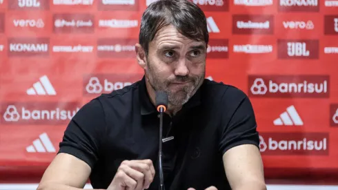 Coudet falou sobre a eliminação do inter para o Fluminense
Foto: Robson Mafra/AGIF