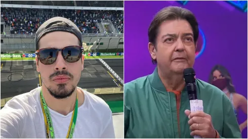 Imagem 1 – Reprodução: Instagram/João Silva | Imagem 2 – Reprodução/Band
