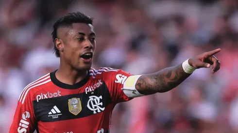 Foto: Ettore Chiereguini/AGIF – Bruno Henrique recebeu um pedido do Flamengo.
