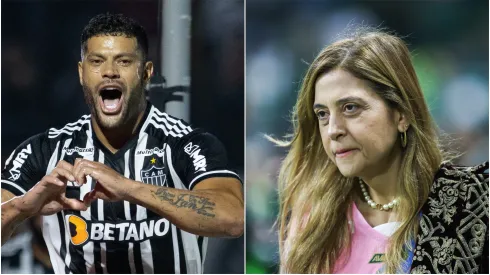 Fotos: AGIF – Hulk e Leila Pereira foram assuntos no Palmeiras
