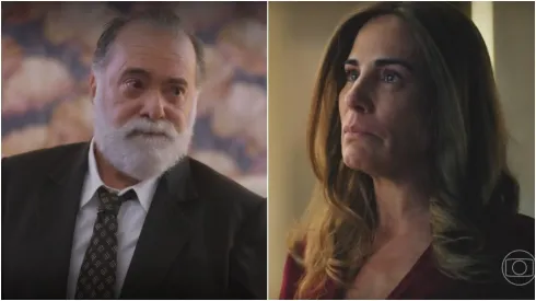 Imagens 1 e 2 – Reprodução/TV Globo
