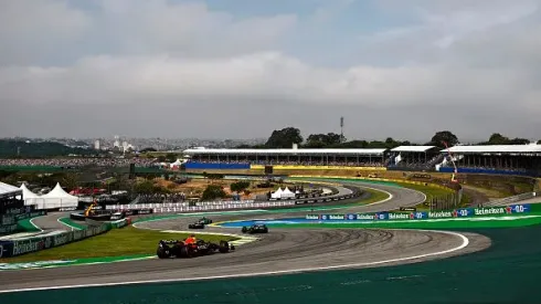 Verstappen durante o GP de São Paulo de 2022
