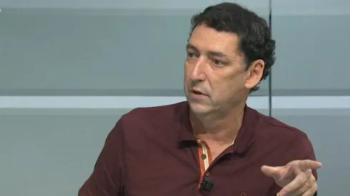 Jornalista sobre detalhes sobre uma possível volta de Scarpa ao Palmeiras – Foto: Reprodução/SporTV.
