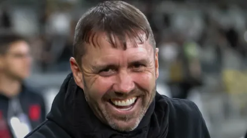 Coudet durante partida do Internacional - Fernando Moreno/AGIF