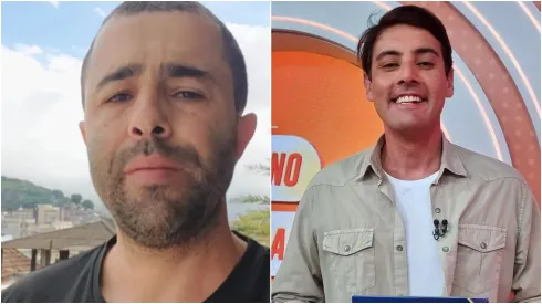 Diones Coelho (à direita) e Bruno de Luca (à esquerda) revela ter recebido ligação de apresentador após acidente. Reprodução: Instagram/Diones Coelho. Reprodução: Instagram/Bruno de Luca.
