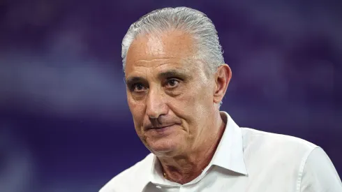 Tite técnico do Flamengo em jogo pelo Campeonato Brasileiro. Foto: Gilson Lobo/AGIF
