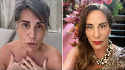 Gloria Pires rabate fake news com seu nome sobre produto facial. Reprodução: Instagram/Gloria
