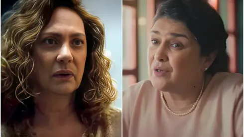 Agatha e Angelina juntas em Terra e Paixão – Reprodução/TV Globo
