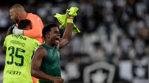 Endrick, do Palmeiras Foto: Thiago Ribeiro/AGIF