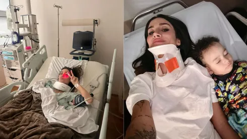 Boca Rosa recebe alta hospitalar. Foto: Reprodução/Instagram – Bianca
