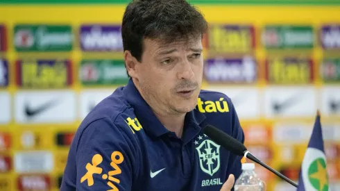 Treinador da Seleção Brasileira falou sobre o que pensa do jovem atacante do Palmeiras, que foi convocado – Foto: Gil Gomes/AGIF.
