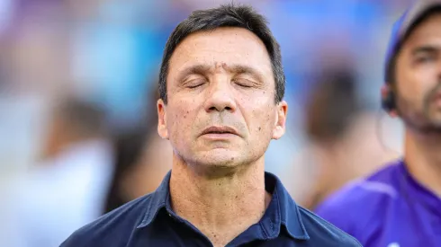 Ze Ricardo tecnico do Cruzeiro durante partida contra o Internacional no estadio Mineirao pelo campeonato Brasileiro A 2023. Gilson Lobo/AGIF
