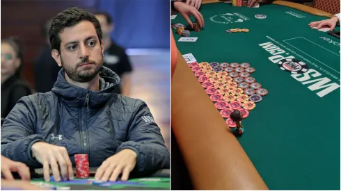 Marcelo Giordano e a forma como ele colocou as fichas na WSOP 2019
