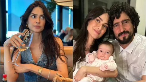 Thaila Ayala comemora alta de filha no hospital. Reprodução: Instagram/Thaila Ayala.
