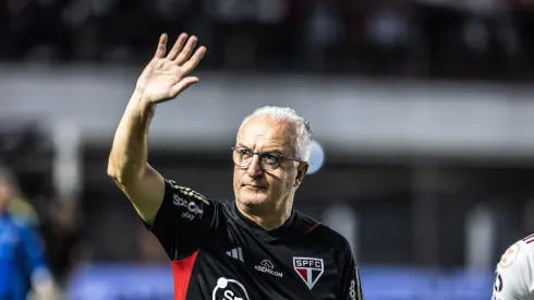 Dorival Júnior, técnico do São Paulo, durante partida do Tricolor. Foto: Abner Dourado/AGIF