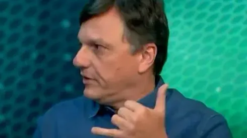 Mauro Cezar, durante programa da Jovem Pan, abordou o que tem enfrentado por seus comentários sobre o Bota – Foto: Reproduçao