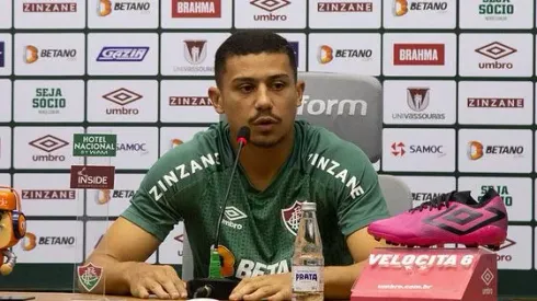 André fala sobre seu futuro no Fluminense – FOTO: MARCELO GONÇALVES / FLUMINENSE F.C
