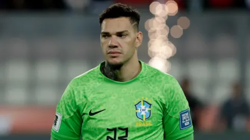 Ederson, goleiro da Seleção Brasileira e do Manchester City. Foto: Mariana Bazo/Getty Images