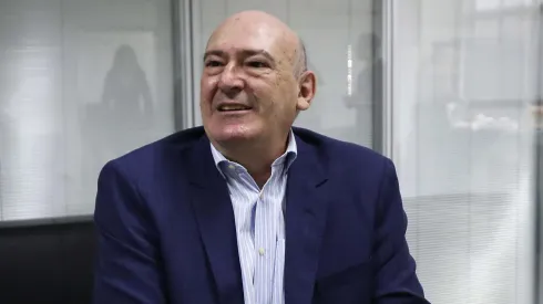 Andres Rueda presidente do Santos durante reunião na Vila Belmiro. Fotos : Pedro Ernesto Guerra Azevedo/Santos FC