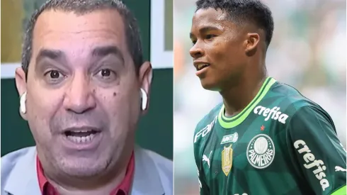 Foto: Reprodução e Marcello Zambrana/AGIF - Zinho deu comentário polêmico sobre Endrick