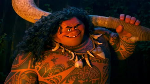 Maui em animação original da Disney – Foto: Moana/Reprodução
