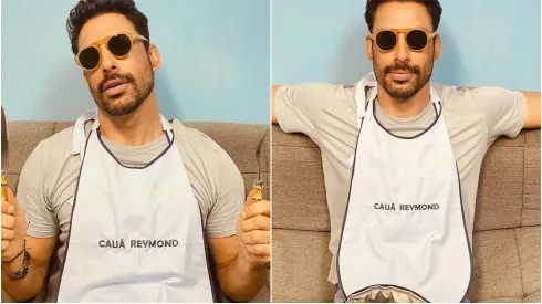 Cauã Reymond fala sobre alimentação saudável no trabalho. Reprodução: Instagram/Cauã Reymond. 
