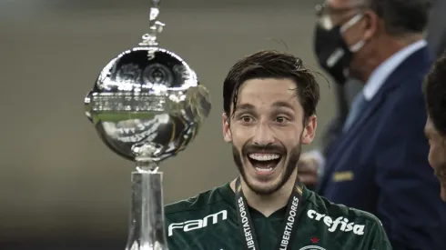 Mathias Viña, campeão da Libertadores pelo Palmeiras – Foto: Jorge Rodrigues/AGIF
