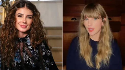 Foto 1: Paula Fernandes (à esquerda) – Reprodução/Instagram Paula Fernandes – Foto 2: Taylor (à direita) – Reprodução/Instagram Taylor Swift
