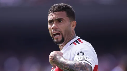 Atacante foi importante no Tricolor Paulista
Foto: Ettore Chiereguini/AGIF