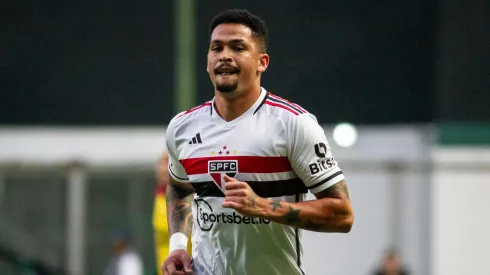 Luciano, camisa 10 do São Paulo. Fernando Moreno/AGIF