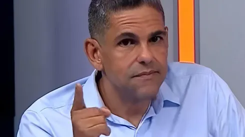 João Guilherme, narrador e apresentador esportivo, fala de ídolo do Fla – Foto: Reprodução / Fox Sports
