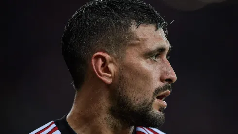 Arrascaeta se tornou ídolo do Flamengo. Foto: Thiago Ribeiro/AGIF