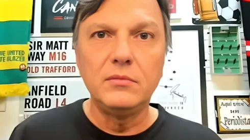 Foto: Reprodução/YouTube Mauro Cezar - Jornalista em comentário em seu canal no Youtube