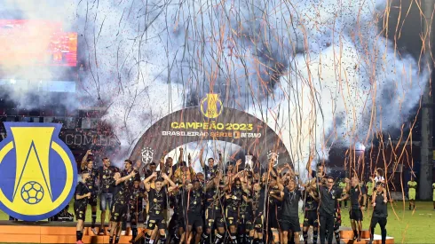 Vitória campeão da Série B. Foto: Walmir Cirne/AGIF
