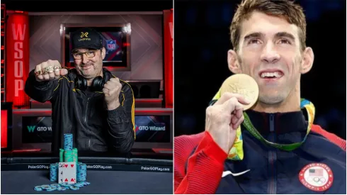 Phil Hellmuth encontrou Michael Phelps na F1 em Las Vegas