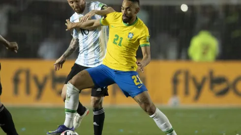 Argentina x Brasil em San Juan pelas Eliminatórias da Copa. Lucas Figueiredo/CBF
