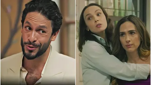 Luigi, Lucinda e Anely em Terra e Paixão – Reprodução/TV Globo
